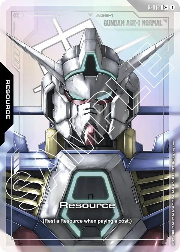 Resource (R-012) (C+) - Dual Impact - Gundam Card Game - TCGplayer.com