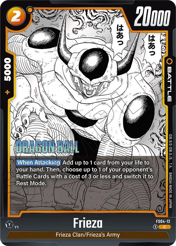 Frieza - FS04-12 - Manga Booster 02 - Dragon Ball Super: Fusion