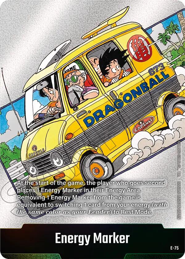 Energy Marker (E-75) - Fusion World Energy Markers - Dragon Ball