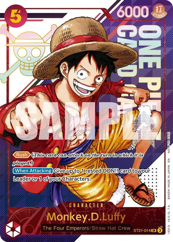 Monkey.D.Luffy - ST21-014 (3rd Anniversary Treasure Campaign Pack