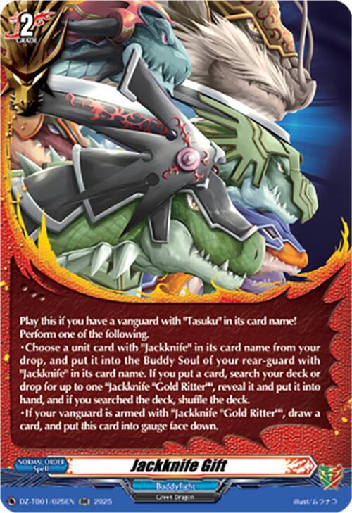 Jackknife Gift - DZ-TB01: Future Card Buddyfight - Cardfight