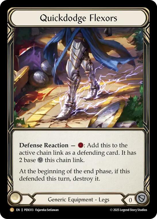 Quickdodge Flexors - Compendium of Rathe - Flesh and Blood TCG