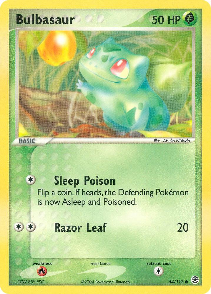 Bulbasaur - 054/112 - FireRed & LeafGreen - Pokemon - TCGplayer.com