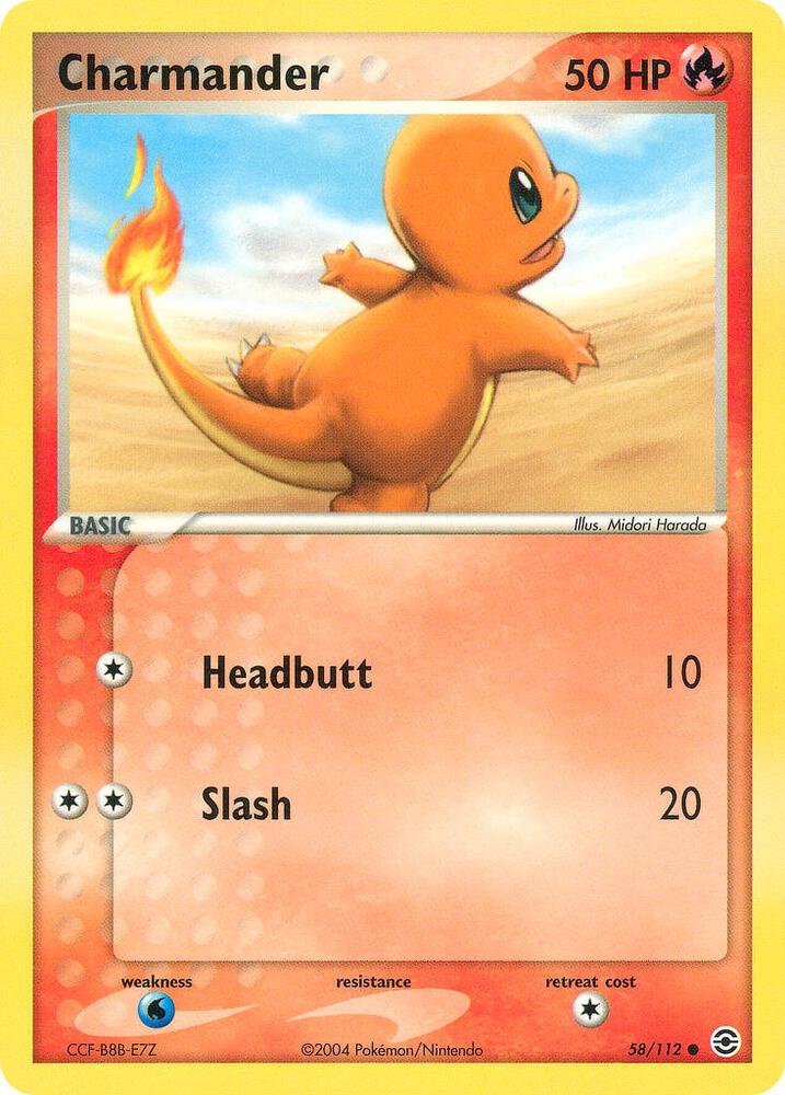Charmander - 058/112 - FireRed & LeafGreen - Pokemon - TCGplayer.com