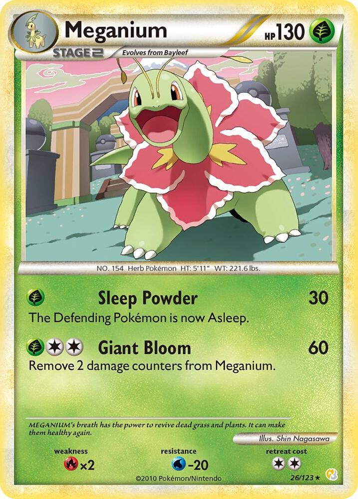 Meganium - HeartGold SoulSilver - Pokemon - TCGplayer.com