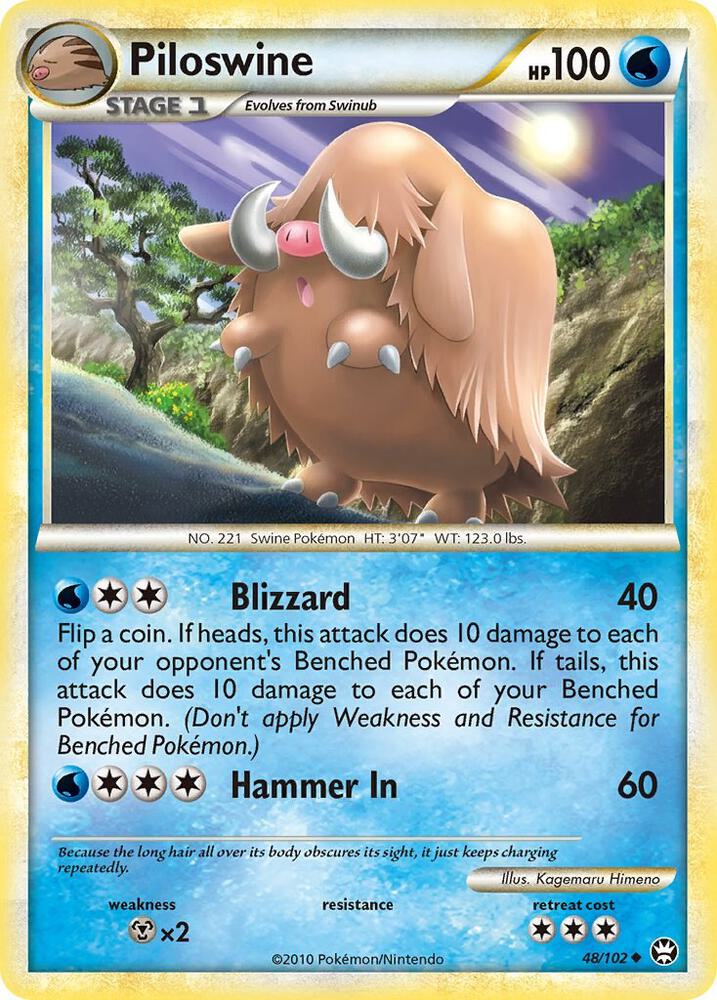 Piloswine - Triumphant - Pokemon - TCGplayer.com