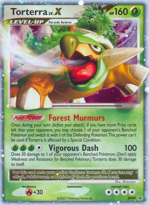 Torterra LV.X - DP09 - Diamond and Pearl Promos - Pokemon