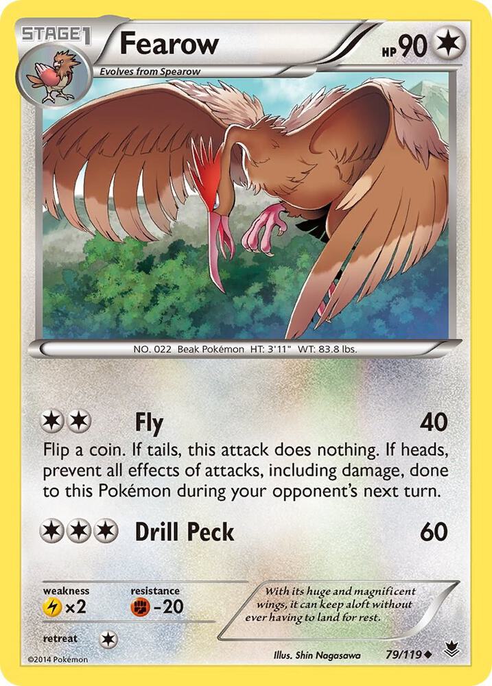 Fearow - XY - Phantom Forces - Pokemon - TCGplayer.com