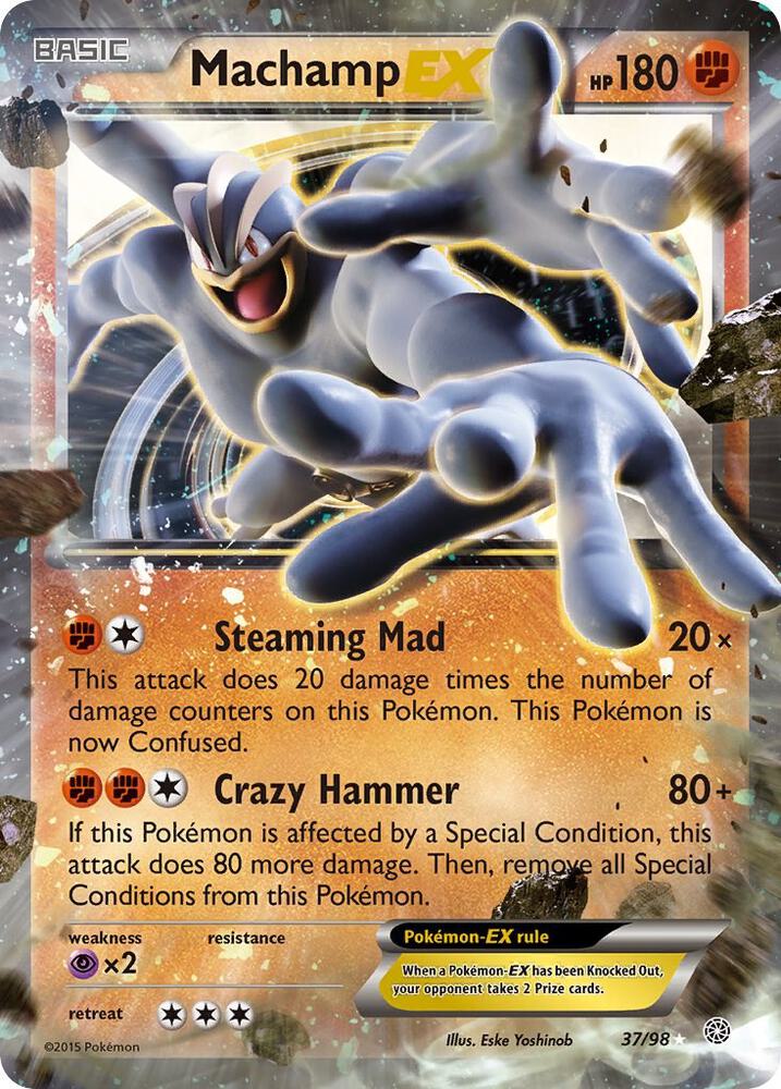 Machamp EX - XY - Ancient Origins - Pokemon - TCGplayer.com
