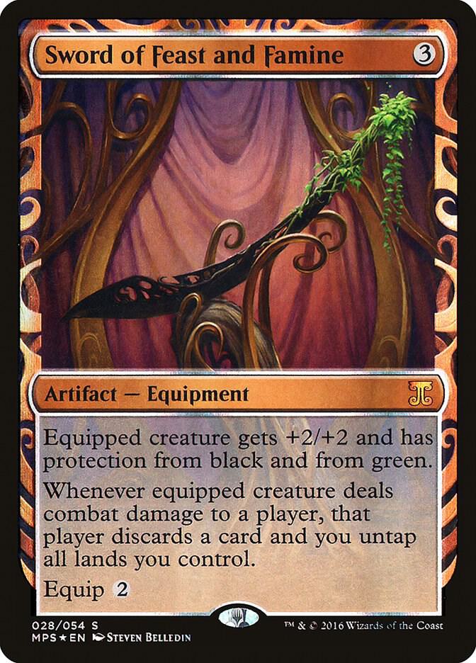 Sword of Feast and Famine - Masterpiece Series: Kaladesh
