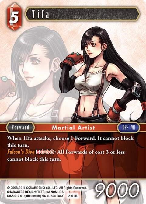 Tifa - Opus II - Final Fantasy TCG - TCGplayer.com