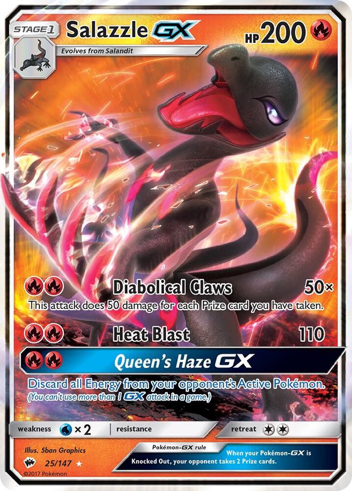 Salazzle GX - SM - Burning Shadows - Pokemon - TCGplayer.com