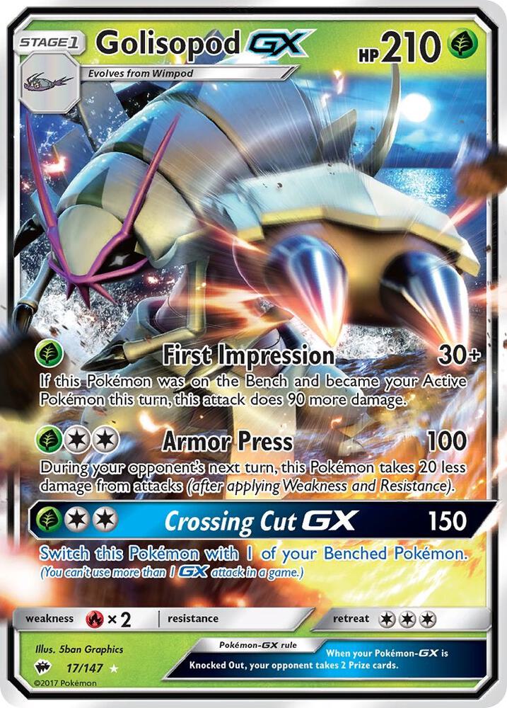 Golisopod GX - SM - Burning Shadows - Pokemon - TCGplayer.com
