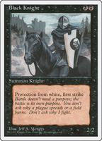 Black Knight - Fourth Edition - Magic: The Gathering - TCGplayer.com
