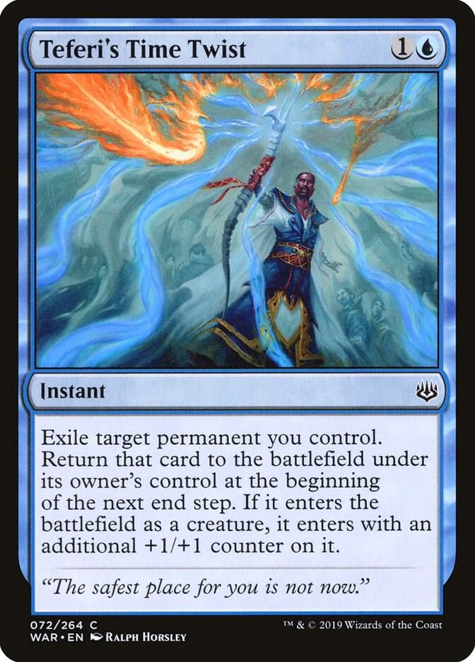 Teferi's Time Twist - War of the Spark - Magic: The Gathering