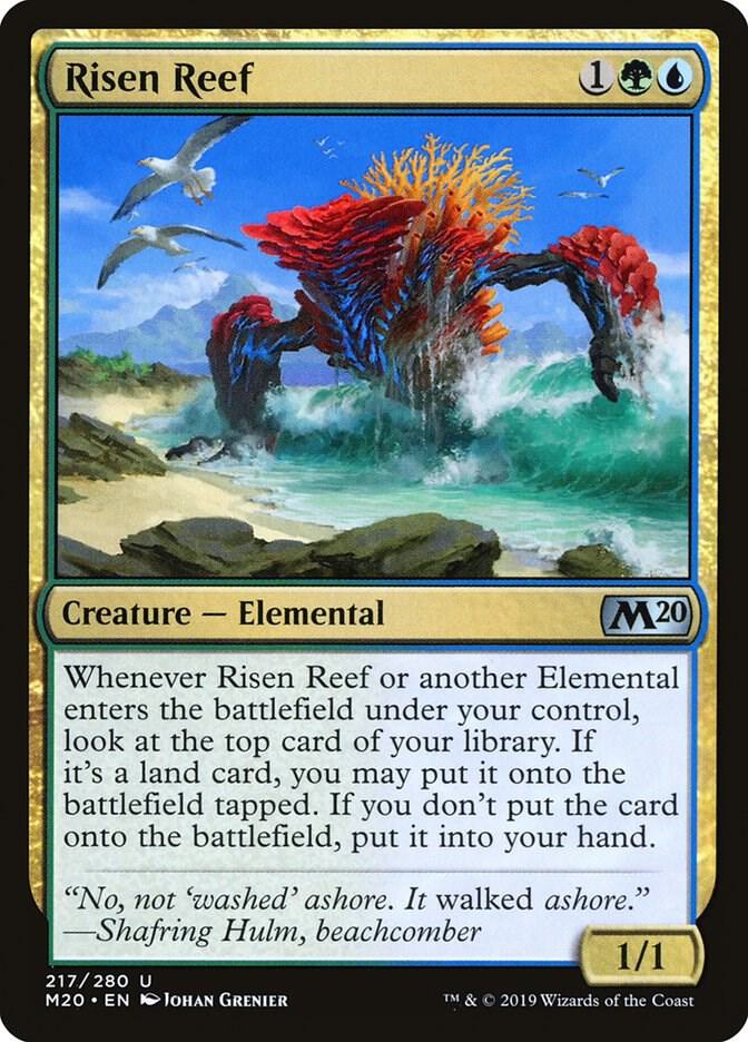 Risen Reef - Core Set 2020 - Magic: The Gathering - TCGplayer.com