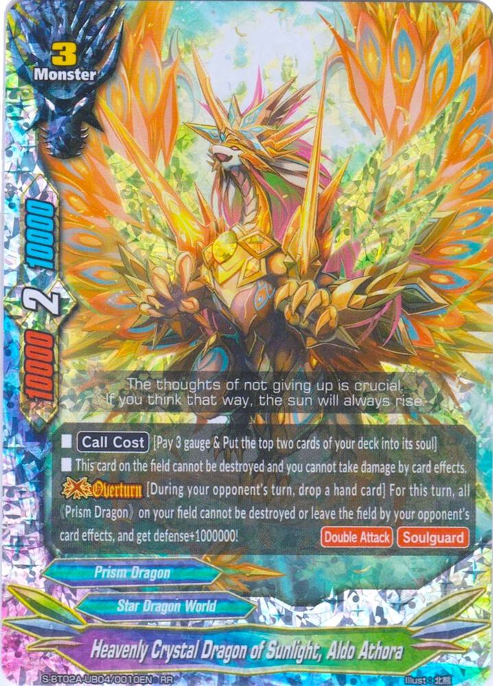 Heavenly Crystal Dragon of Sunlight, Aldo Athora - Blazing