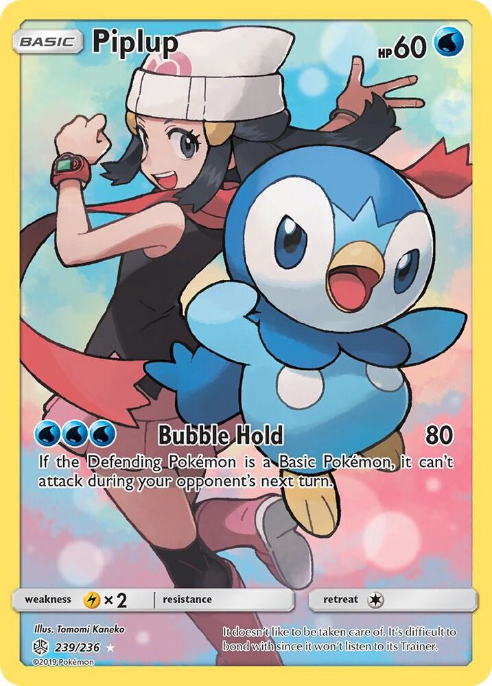 Piplup (Secret) - SM - Cosmic Eclipse - Pokemon - TCGplayer.com