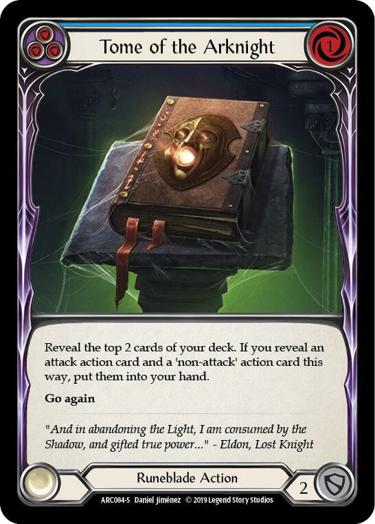 Tome of the Arknight - Arcane Rising - Flesh and Blood TCG