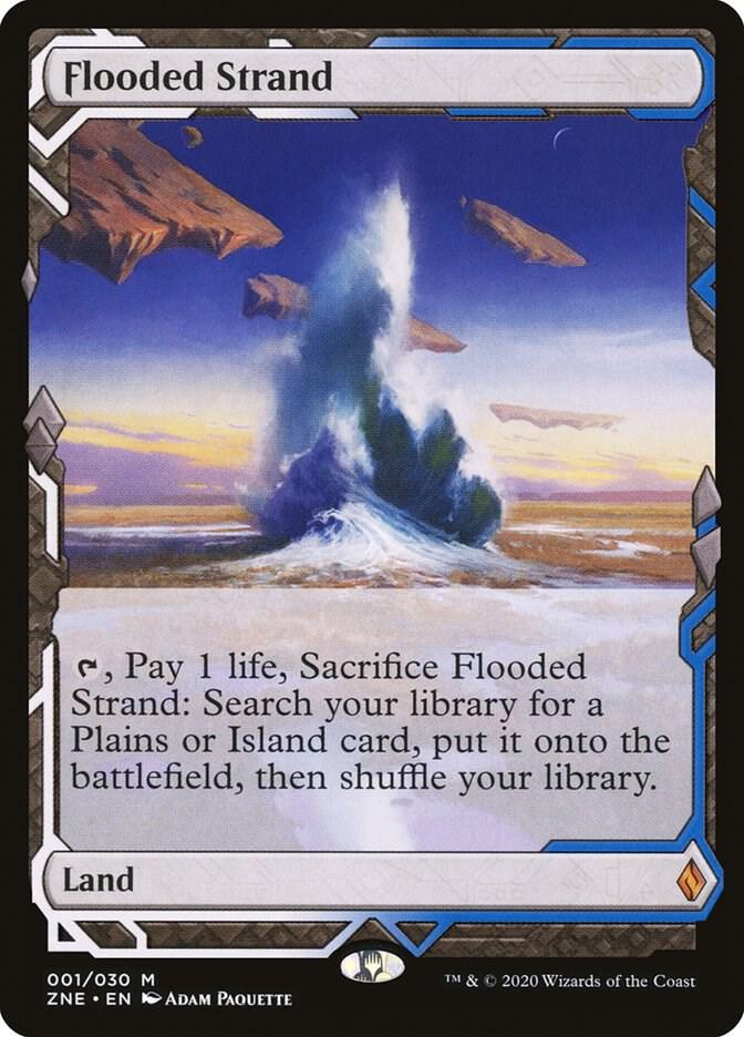 Flooded Strand - Zendikar Rising Expeditions - Magic: The