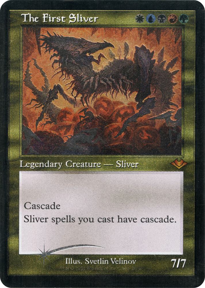 The First Sliver (Retro Frame) (Foil Etched) - Modern Horizons