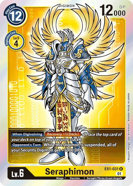 Seraphimon - Classic Collection - Digimon Card Game - TCGplayer.com