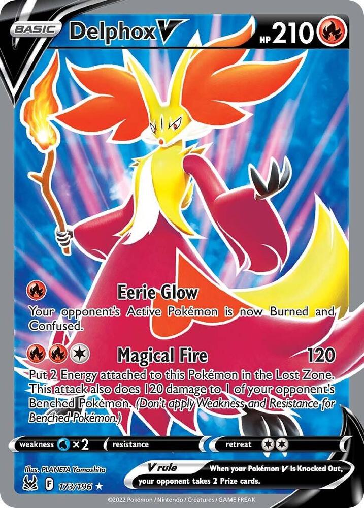 Delphox V (Full Art) - SWSH11: Lost Origin - Pokemon - TCGplayer.com