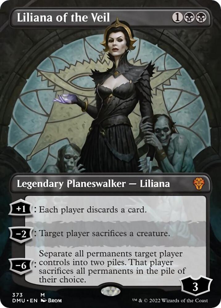 Liliana of the Veil (Borderless) - Dominaria United - Magic: The
