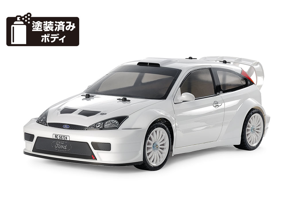 1/10RC 2003 フォード フォーカス RS カスタム (TT-02シャーシ): RC