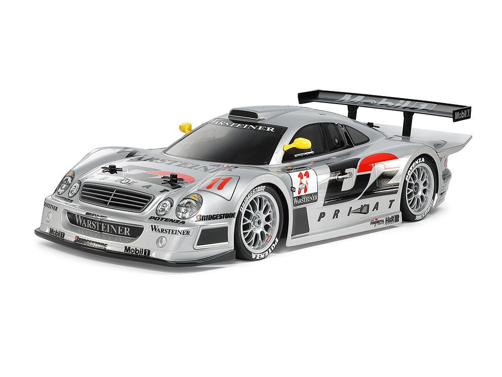 1/10RC 1997 メルセデス・ベンツ CLK-GTR (TC-01シャーシ): RCモデル
