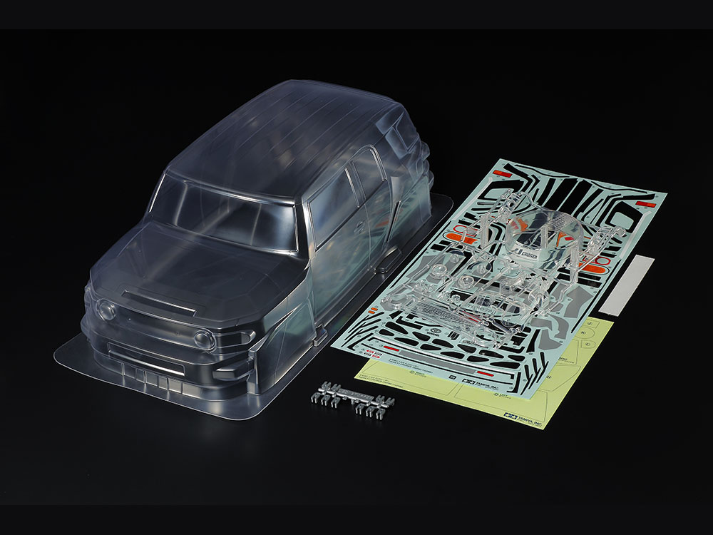 SP.1560 1/10RC トヨタ FJクルーザー スペアボディセット: RCモデル