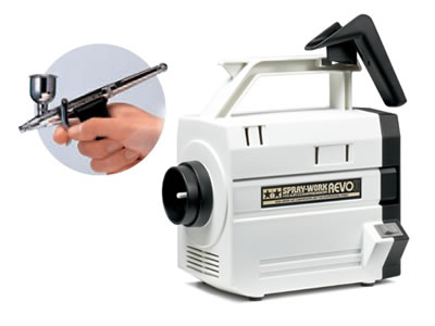 スプレーワーク HGコンプレッサー レボ II （HGトリガーエアーブラシ