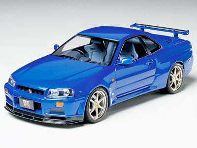 1/24 ニッサン スカイライン GT-R Vスペック （R34）: スケールモデル