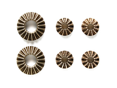 OP.1540 TB-04 ギヤデフ用スチールベベルギヤセット: RCモデル｜TAMIYA