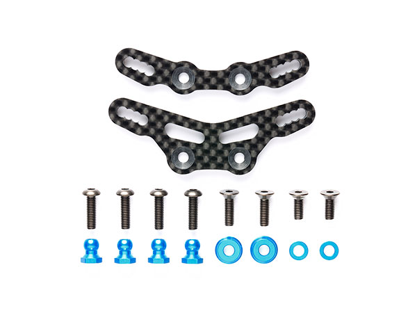 OP.1790 M-07 CONCEPT LHカーボンダンパーステー（TRFショートダンパー