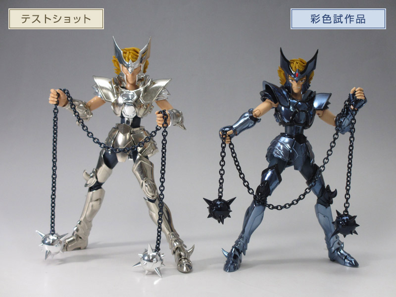 聖闘士聖衣神話 ケルベロスダンテ」彩色試作品&工場トライ品レビュー