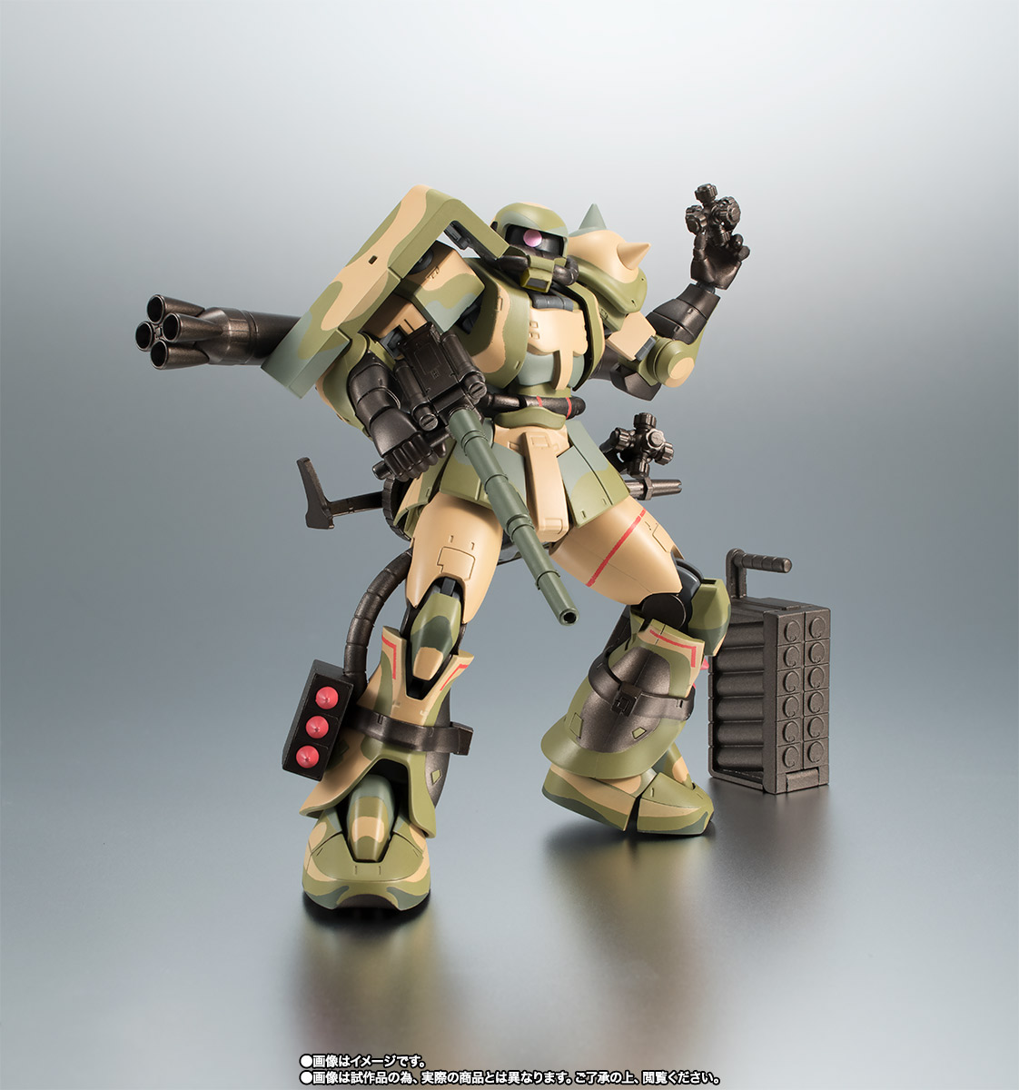 ROBOT魂 ＜SIDE MS＞ MS-06J 湿地帯戦用ザク ver. A.N.I.M.E. | 魂ウェブ