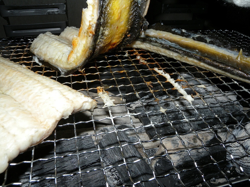 蒲焼の作り方-バーベキューコンロ(小) ［日淡会］