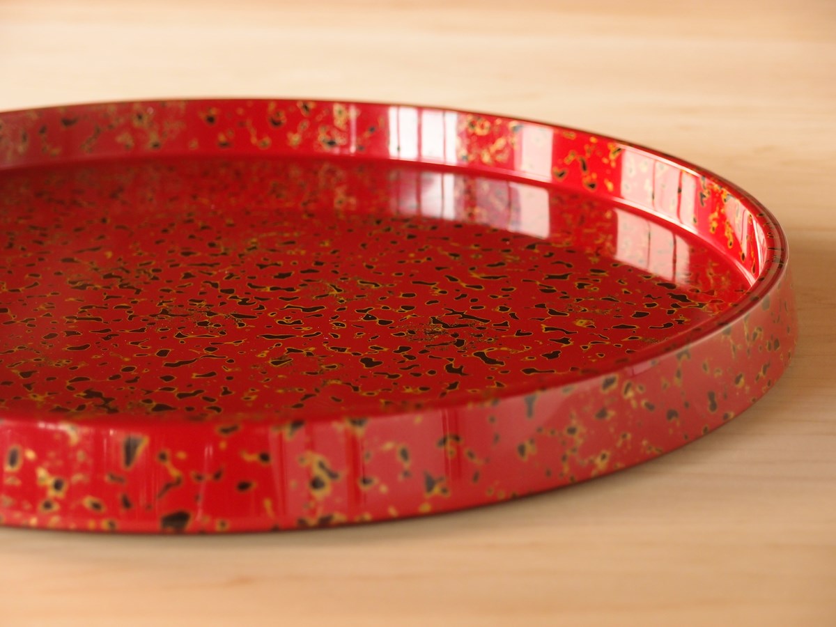 TRB-1002] 末広盆 | 津軽塗たなか オンラインストア