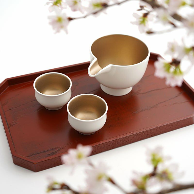 越前塗（福井県） 【越前塗】隅切長角盆根来〈1枚〉 |皿や鉢など和食器