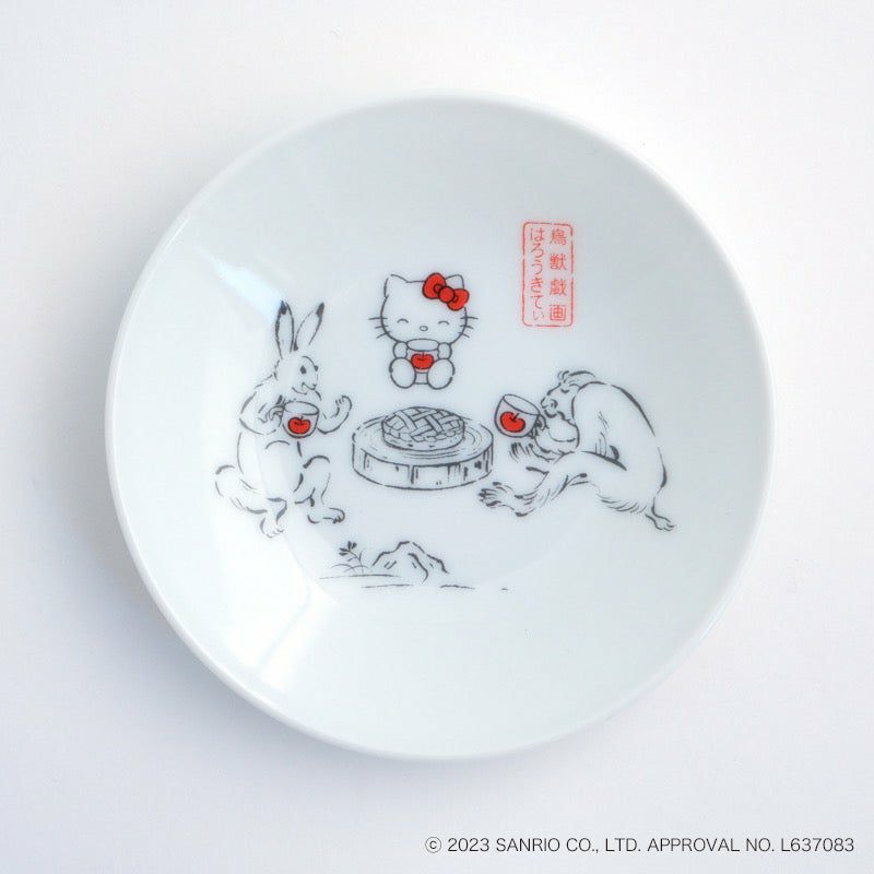 ハローキティ 鳥獣戯画 ハローキティ 鳥獣戯画 手塩皿セット〈5枚