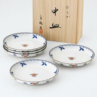 はるか はるか 中皿（桐箱入）〈5枚〉 美濃焼 |皿や鉢など和食器の通販