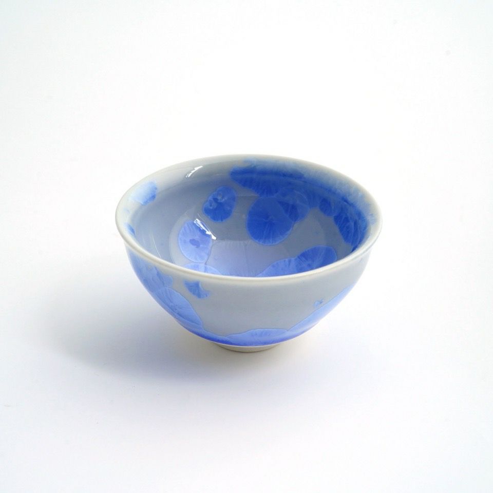 花結晶 【京焼・清水焼】花結晶 ぐい呑（紫彩）〈1個〉 |皿や鉢など和