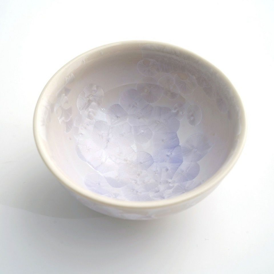 花結晶 【京焼・清水焼】花結晶 ぐい呑（紫彩）〈1個〉 |皿や鉢など和