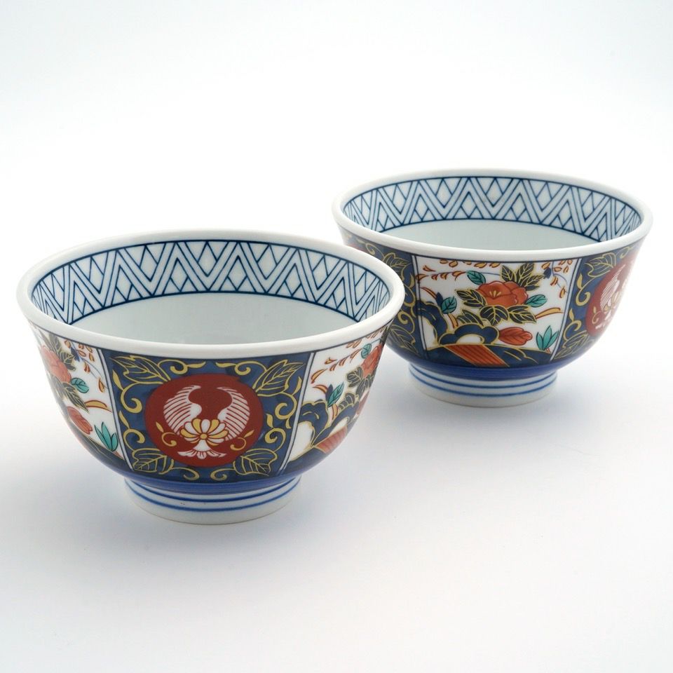 美濃焼セール 【美濃焼SALE】錦彩古伊万里 大丼ペア〈2個〉 |皿や鉢