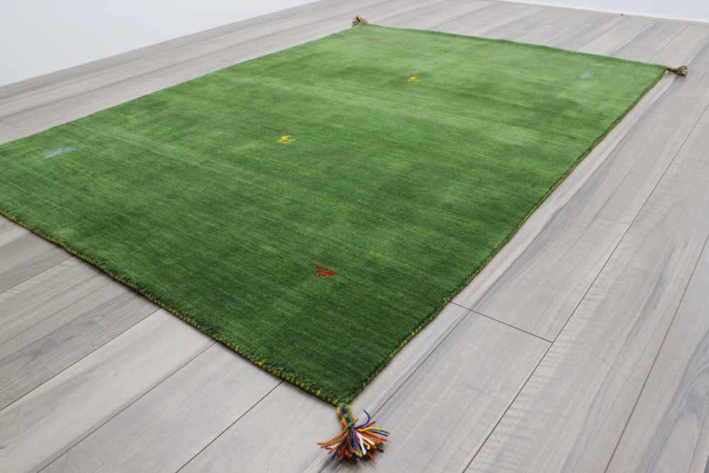 ギャベ ギャッベ ラグ 1.5畳 140×200 ウール カーペット 絨毯