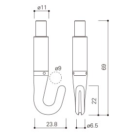 NハンガーセットA | ピクチャーレール、絵画展示は世界標準のコレダー