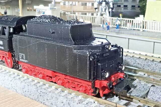 ミニトリックスのBR01蒸気機関車: 光山市交通局のブログです