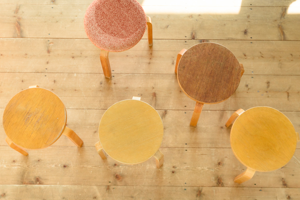 北欧家具 artek アルヴァ・アアルト/Alvar Aalto スツール60 北欧家具talo