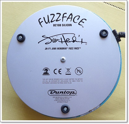 ファズの使い方～ジミ・ヘンドリックス ファズフェイス JH-F1レビュー